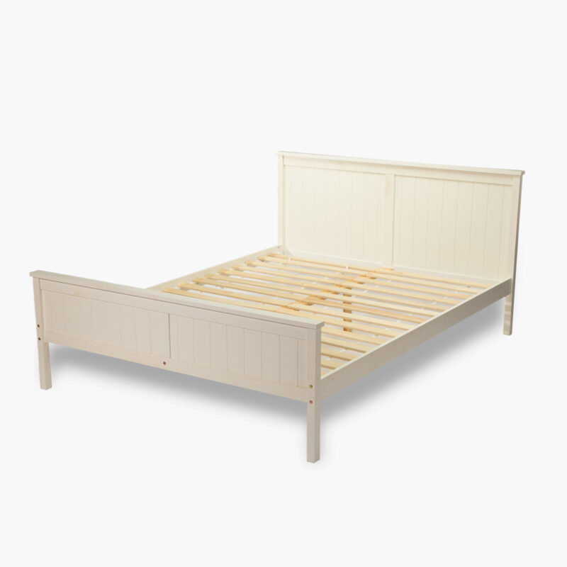 WOODEN QUEEN BED - Image 2