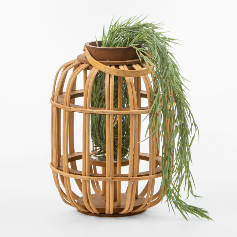 LARGE RATTAN LANTERN - Image 3