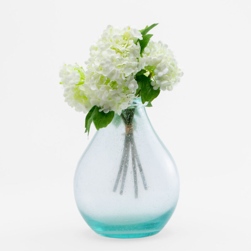 LIGHT GREEN GLASS VASE - Image 2