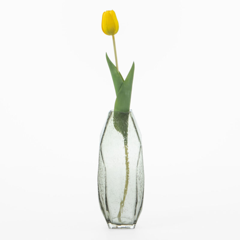 GRAY GLASS VASE - Image 2
