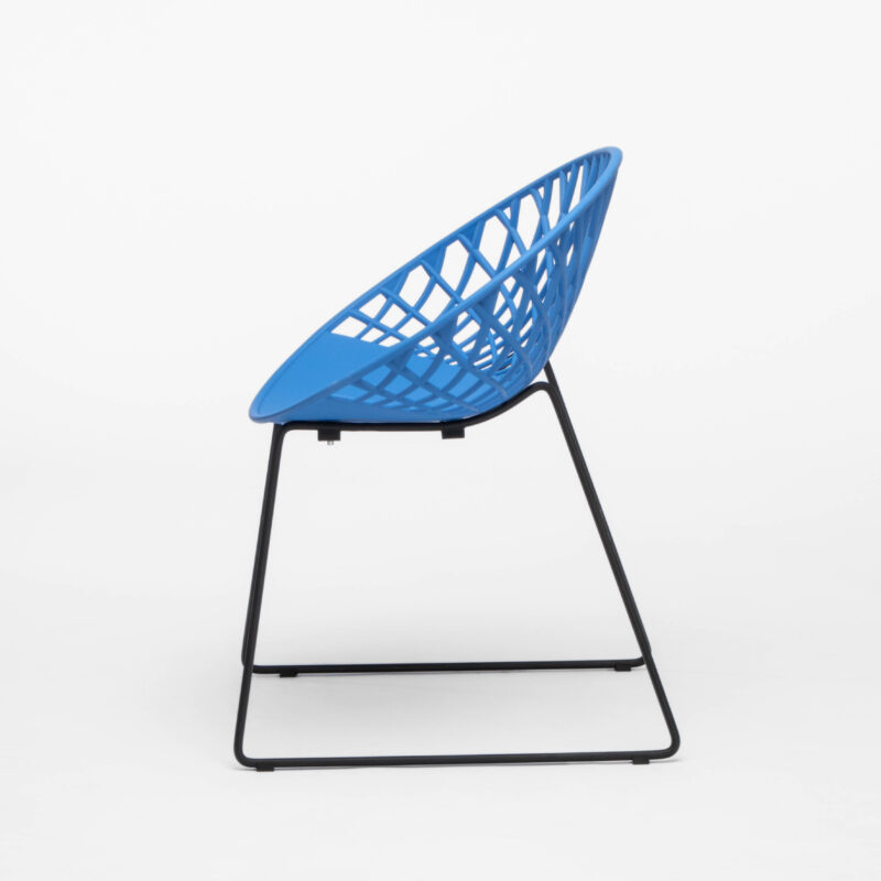 PP SEAT WITH METAL LEGS CHAIR - Image 3