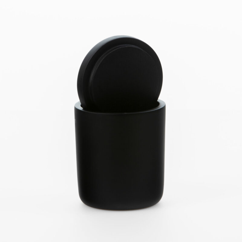 CONCRETE DECORATIVE JAR WITH LID - Image 2