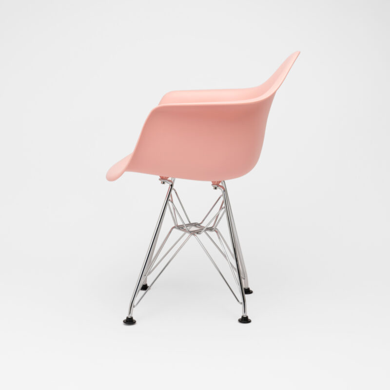 KIDS ARMCHAIR WITH PP SEAT AND CHROME METAL LEGS - Image 6