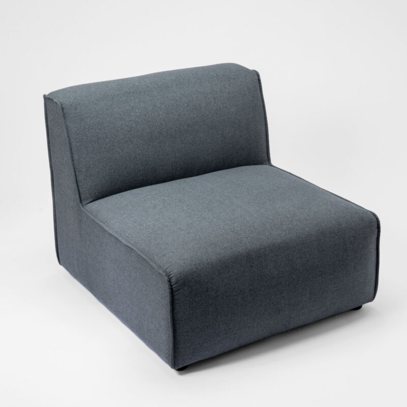 FABRIC ARMLESS SINGLE SOFA