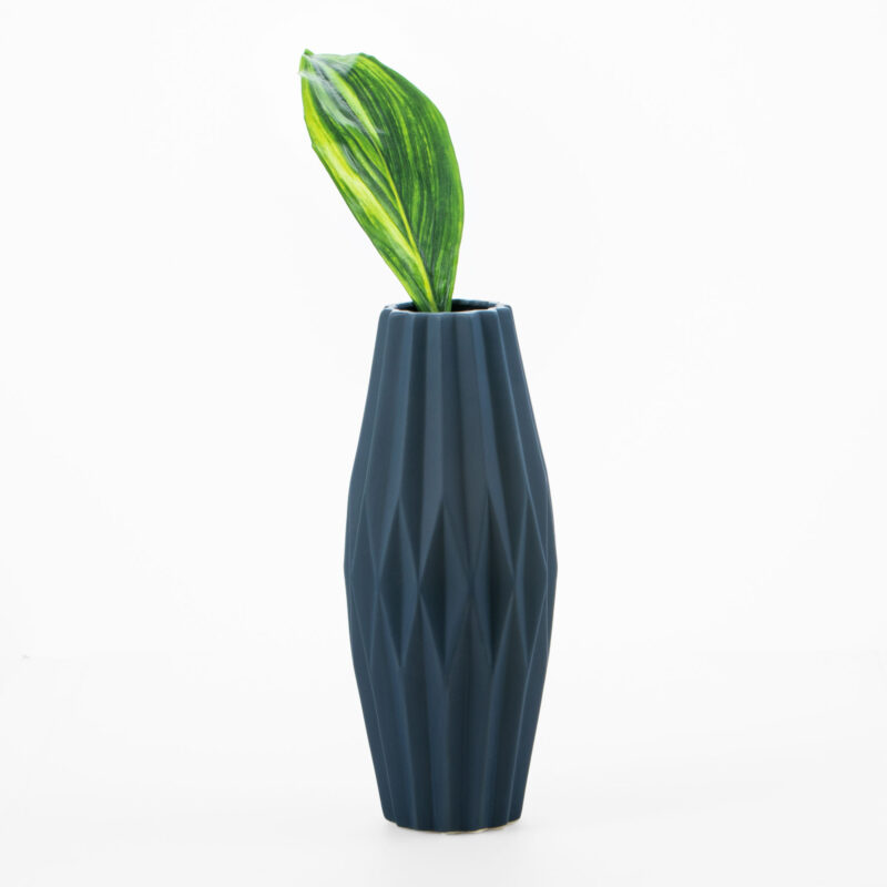 BLUE CERAMIC VASE - Image 2