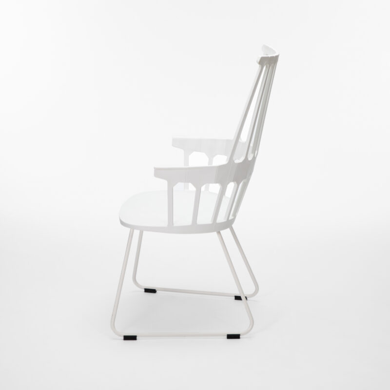 PP ARMCHAIR WITH METAL LEGS - Image 2