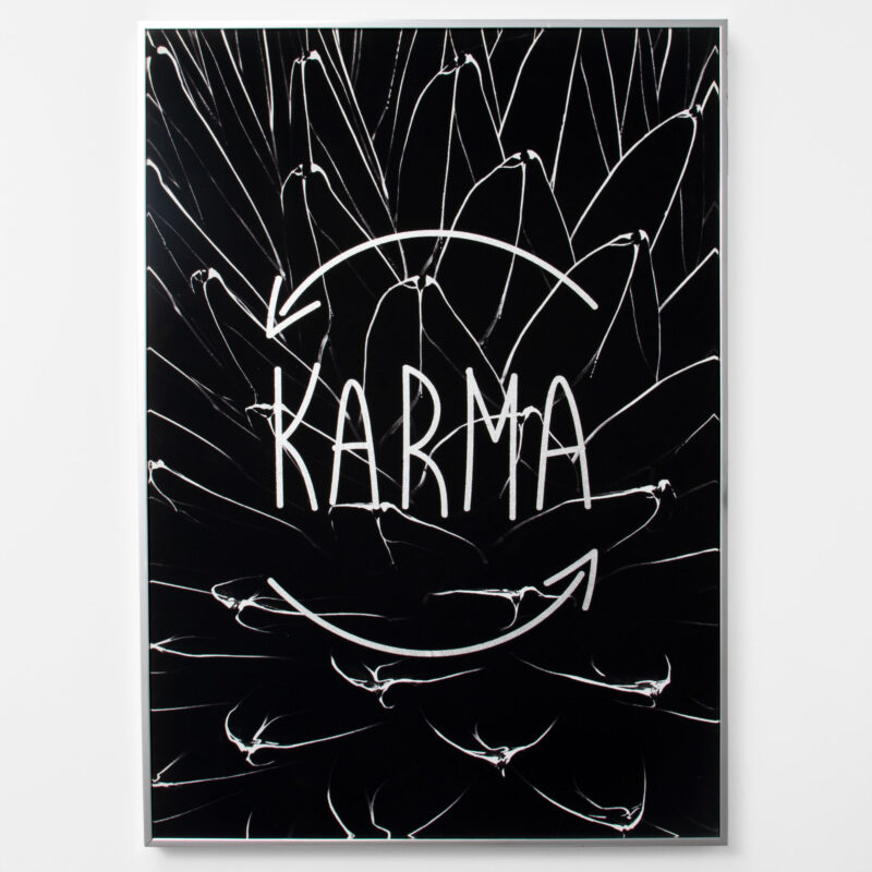 KARMA FRAMED CANVAS