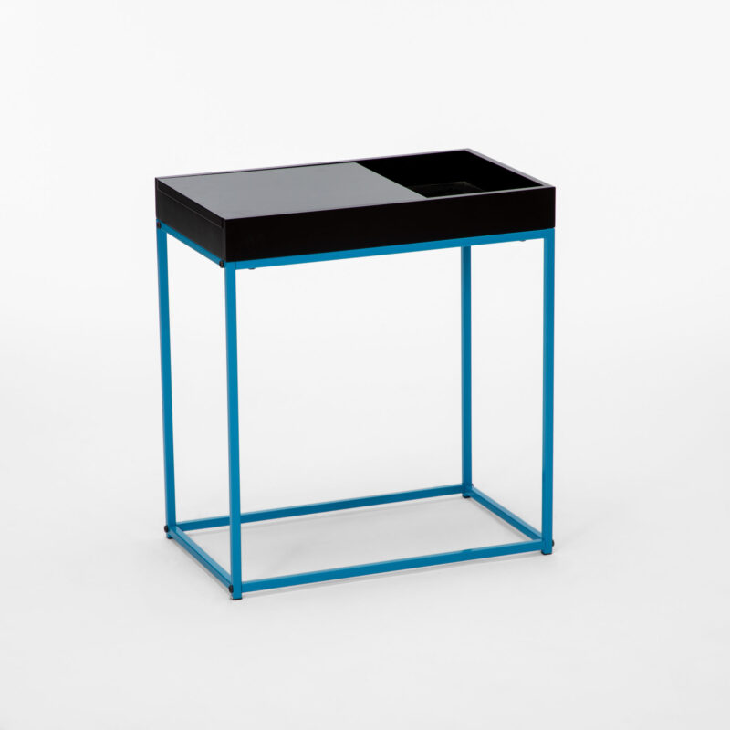MELAMINE MDF TOP WITH METAL FRAME NIGHTSTAND