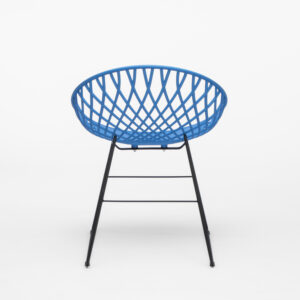PP SEAT WITH METAL LEGS CHAIR - Image 2