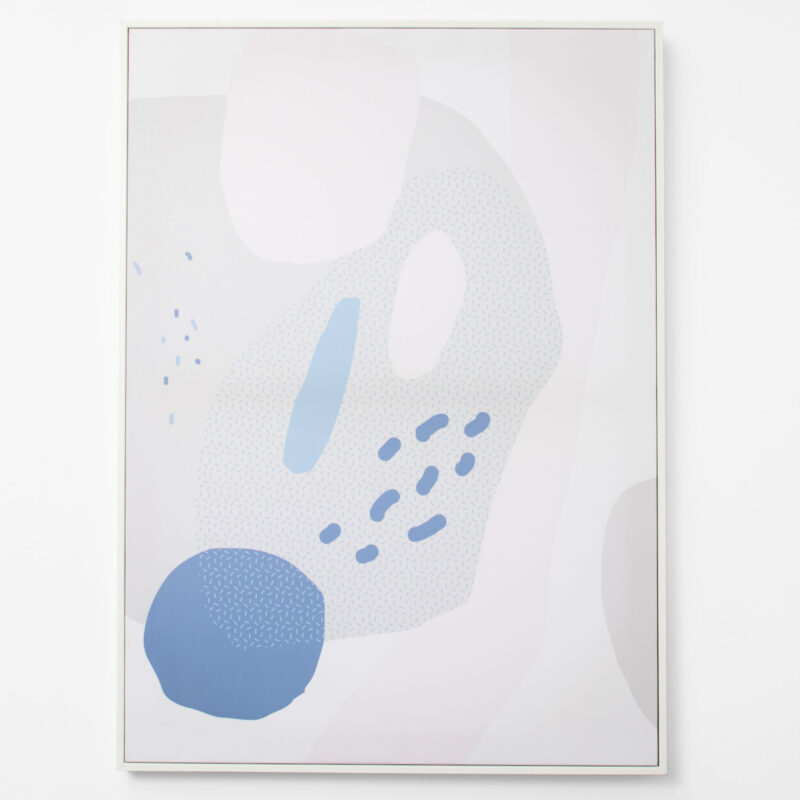 ABSTRACT FRAMED CANVAS