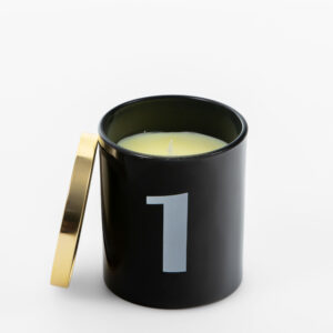 CANDLE IN GLASS JAR WITH LID