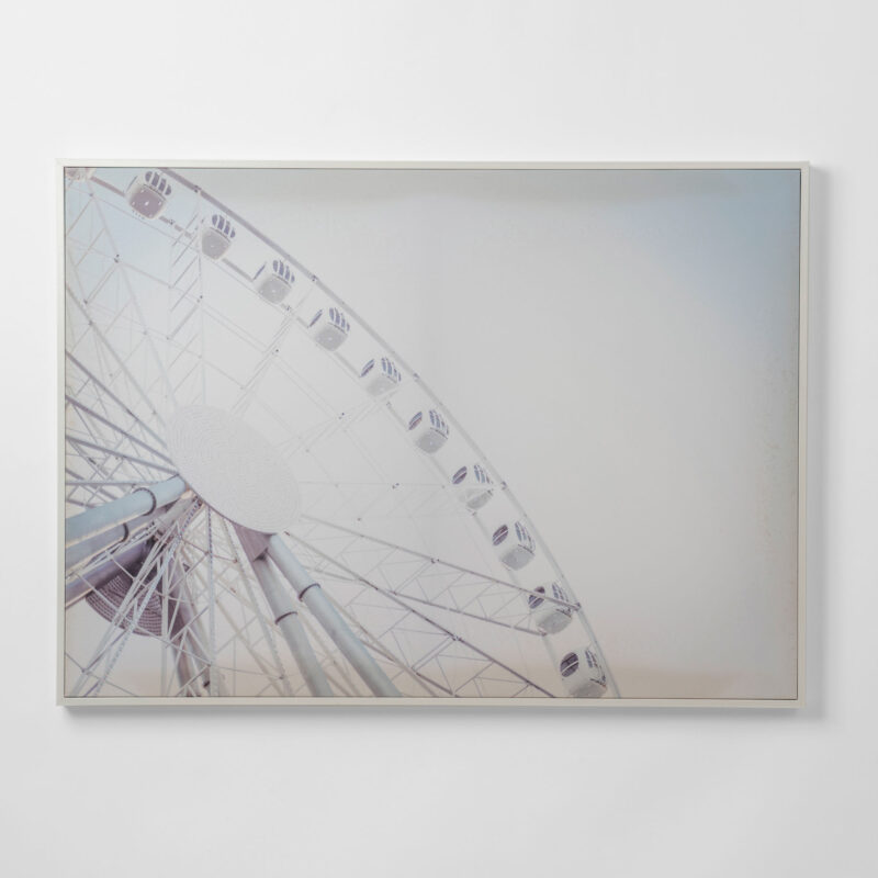 FERRIS WHEEL PICTURE FRAMED CANVAS