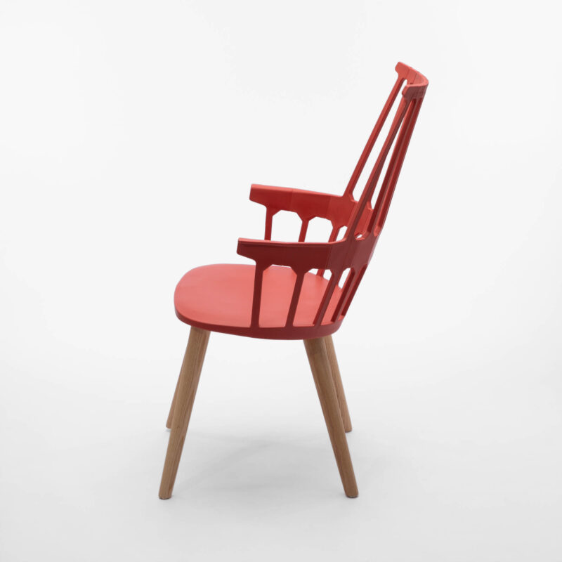 PP ARMCHAIR WITH WOODEN LEGS - Image 3