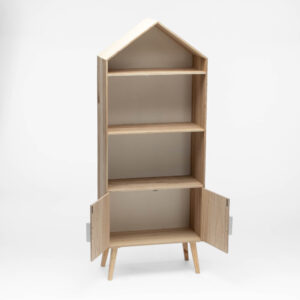 HOUSE SHAPED WOODEN KIDS BOOKCASE - Image 3