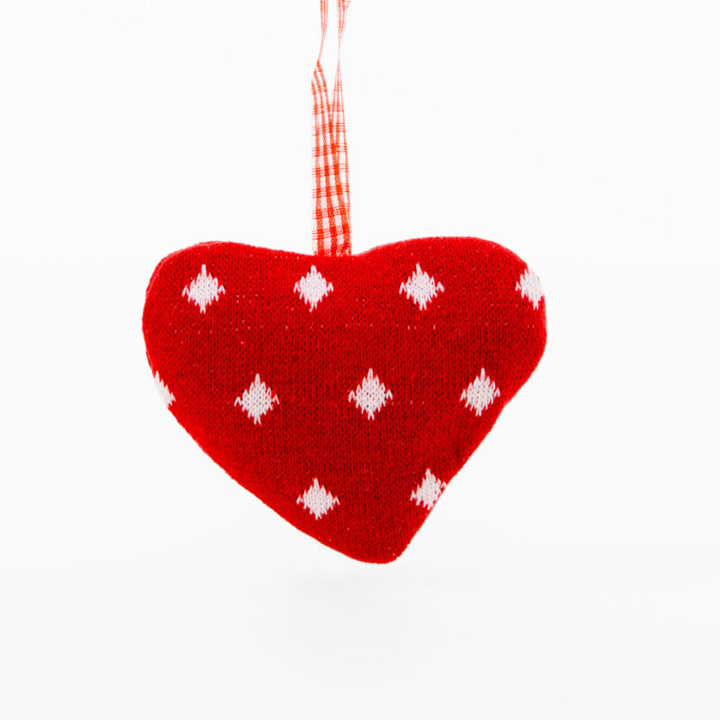HEART CHRISTMAS HANGING DECORATION
