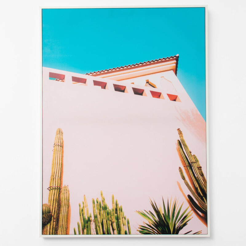 TROPICAL MOOD FRAMED CANVAS