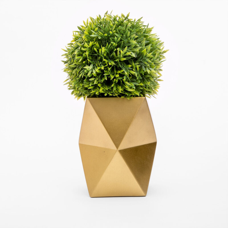 GEOMETRIC CONCRETE VASE - Image 2