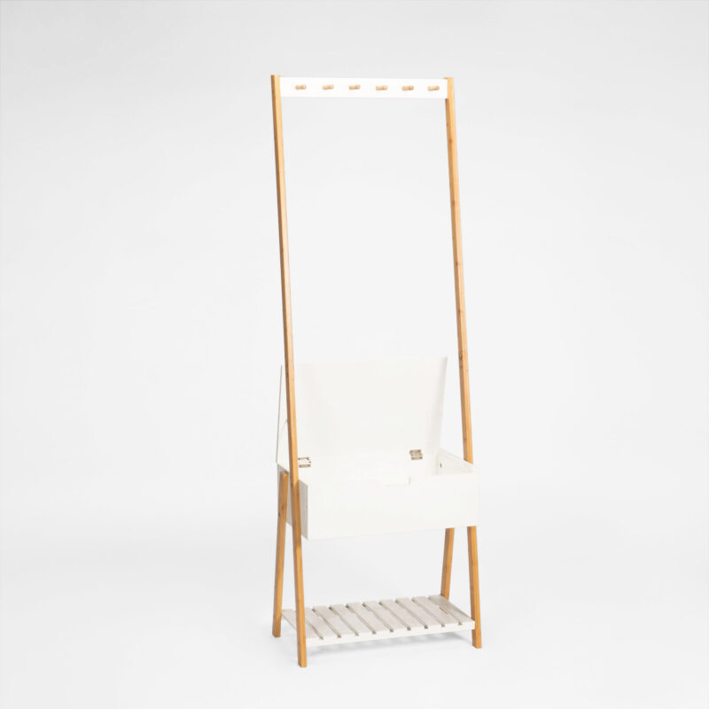 WOODEN CLOTHES RACK STAND - Image 2