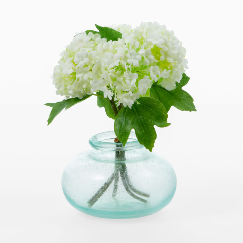 LIGHT GREEN GLASS VASE - Image 2