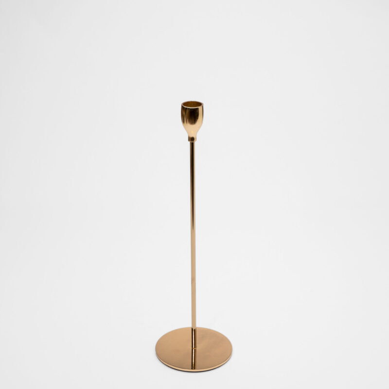 GOLDEN METAL CANDLE HOLDER