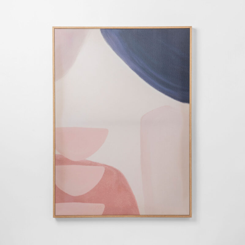 ABSTRACT FRAMED CANVAS