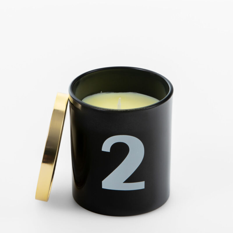 CANDLE IN GLASS JAR WITH LID - Image 2