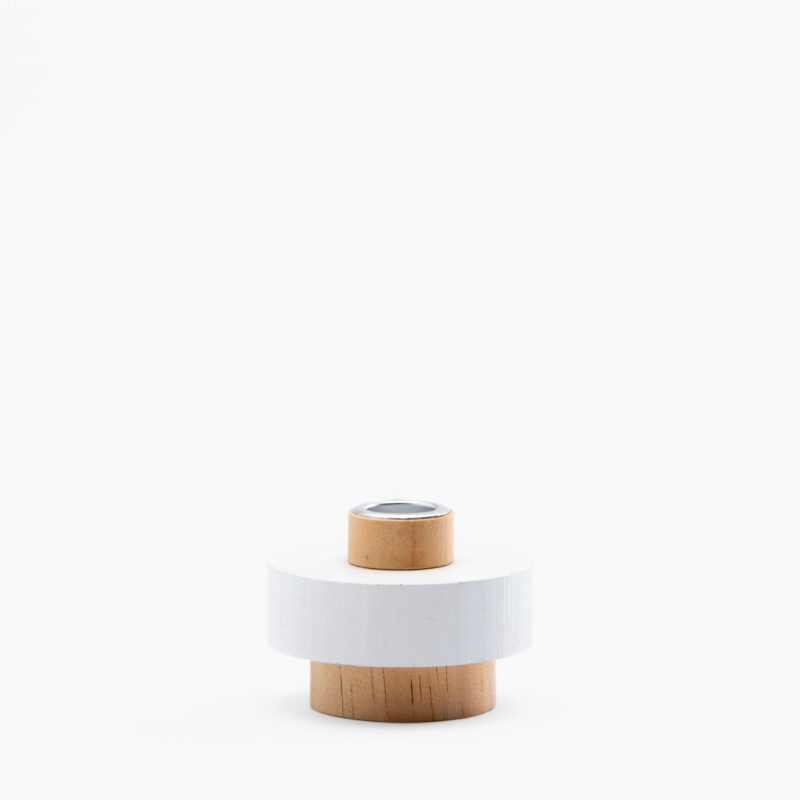 WOODEN CANDLE HOLDER