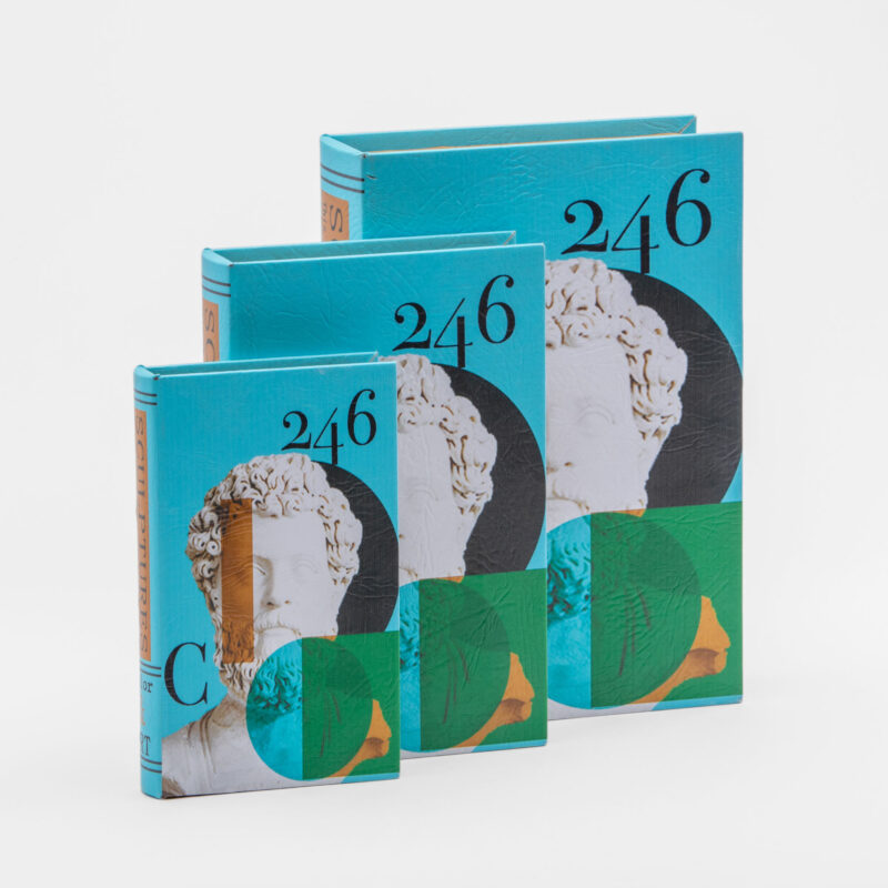 SET OF 3 DECORATIVE BOOK