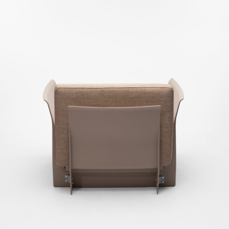 PP FRAME AND FABRIC CUSHIONS ARMCHAIR SOFA - Image 2