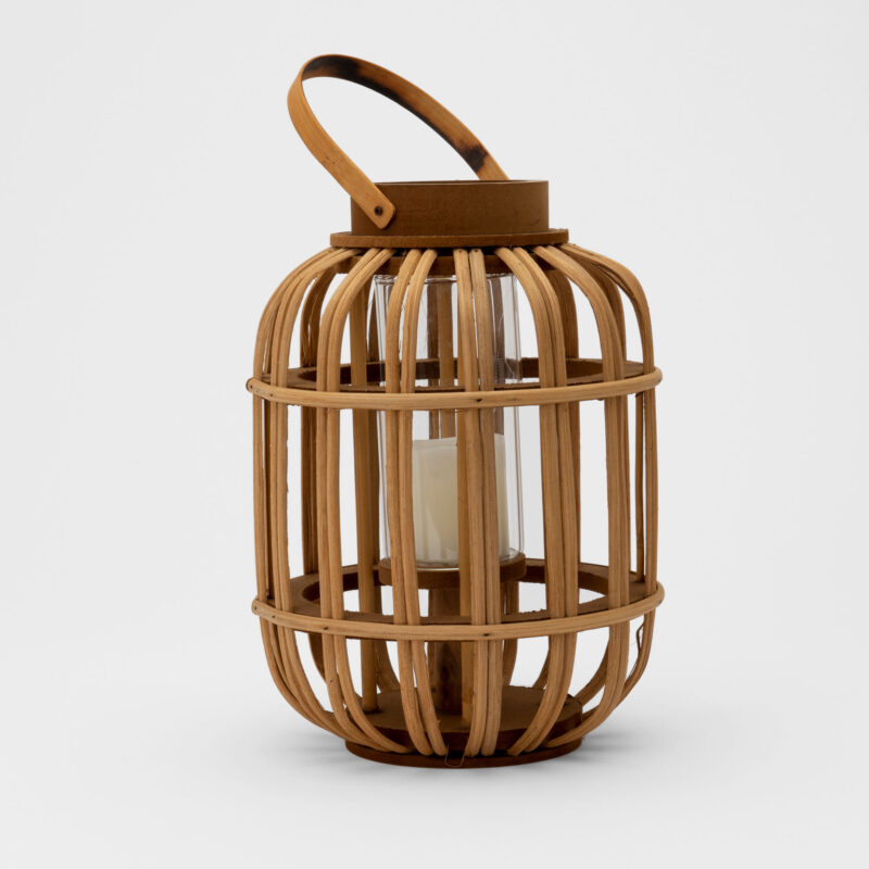 LARGE RATTAN LANTERN - Image 2