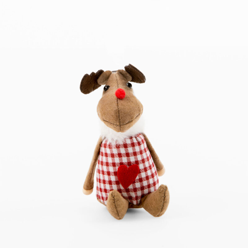 MOOSE CHRISTMAS HANGING DECORATION