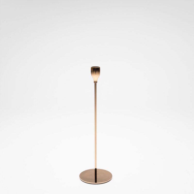 GOLDEN METAL CANDLE HOLDER