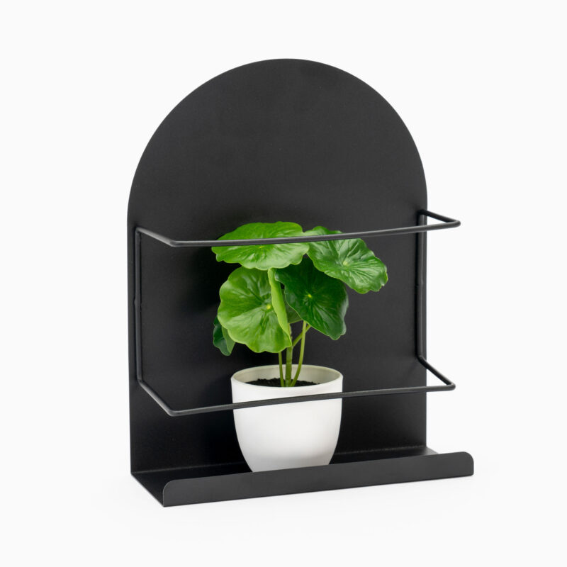 BLACK METAL MAGNET SHELF - Image 2