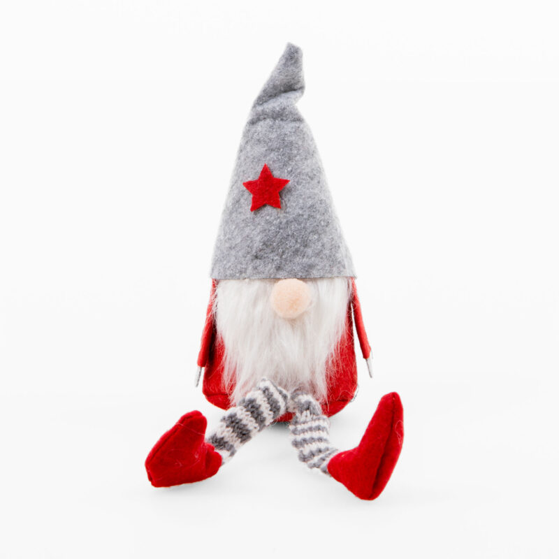TABLETOP HANGING LEGS CHRISTMAS GNOME
