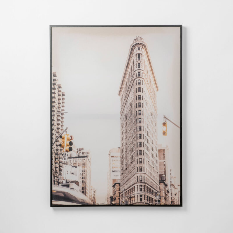 FLATIRON BUILDING FRAMED CANVAS