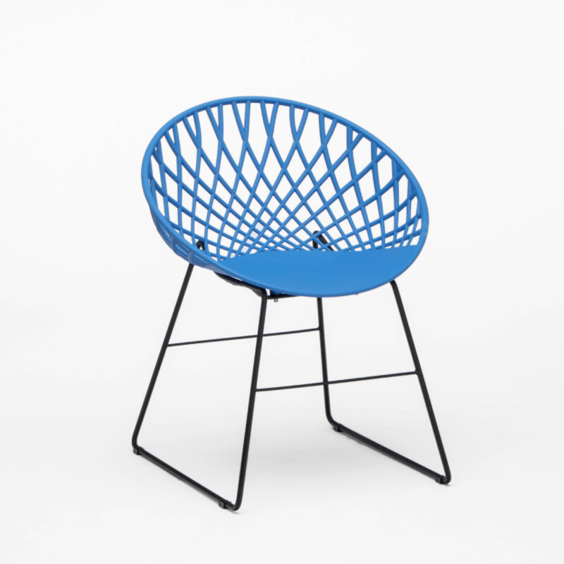 PP SEAT WITH METAL LEGS CHAIR - Image 4