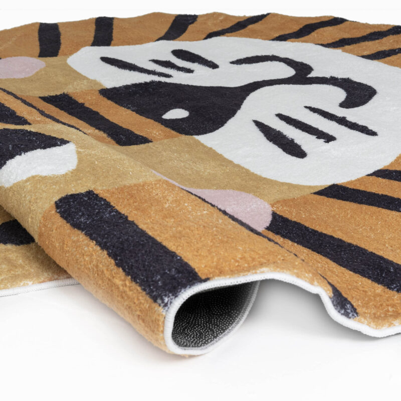 TIGER FACE ROUND ACCENT RUG - Image 2