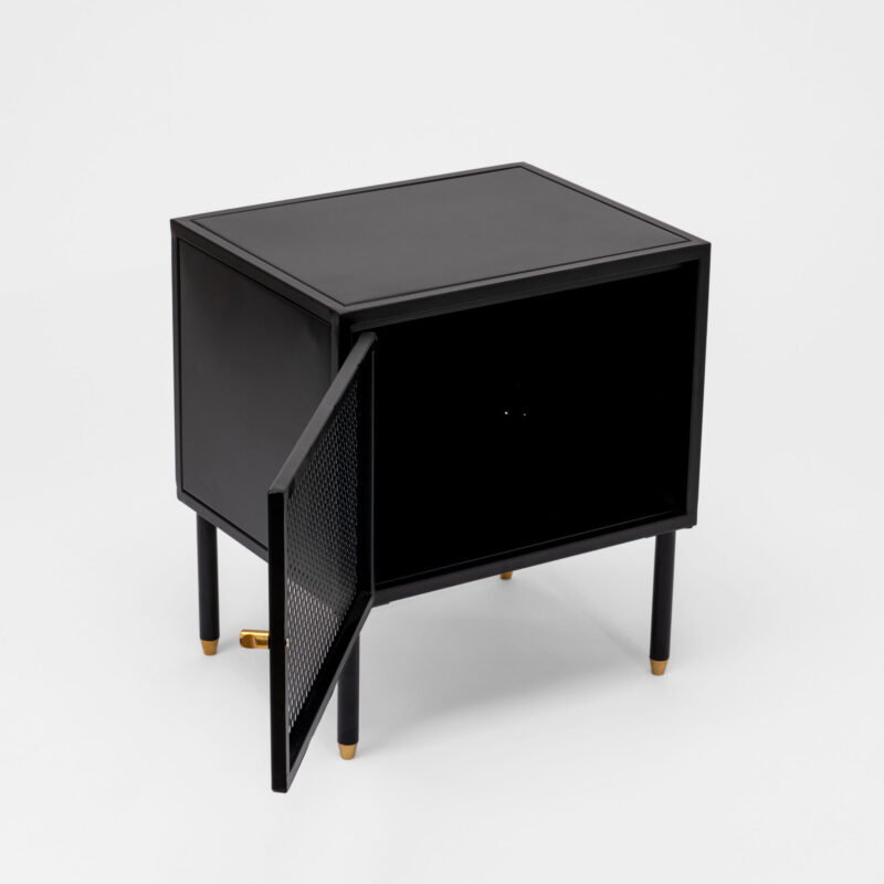 POWDER COATED STEEL NIGHTSTAND - Image 2