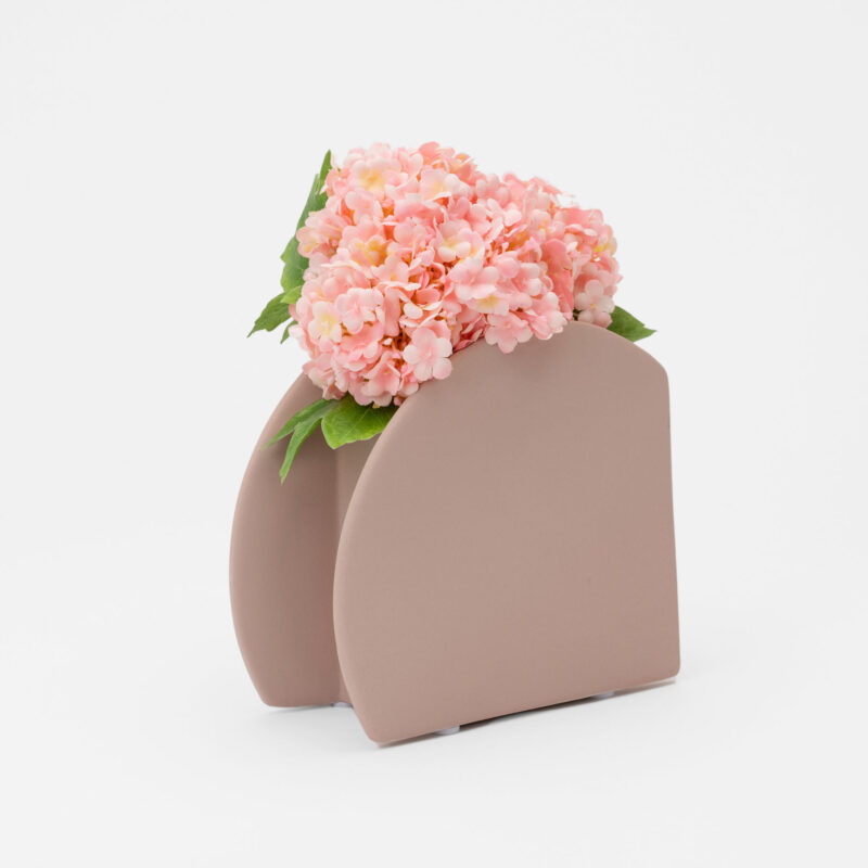 PINK CERAMIC DECORATIVE VASE - Image 2