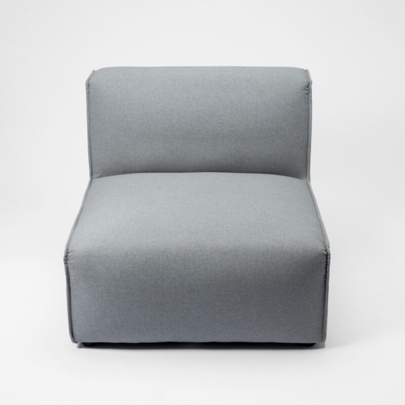 FABRIC ARMLESS SINGLE SOFA - Image 4