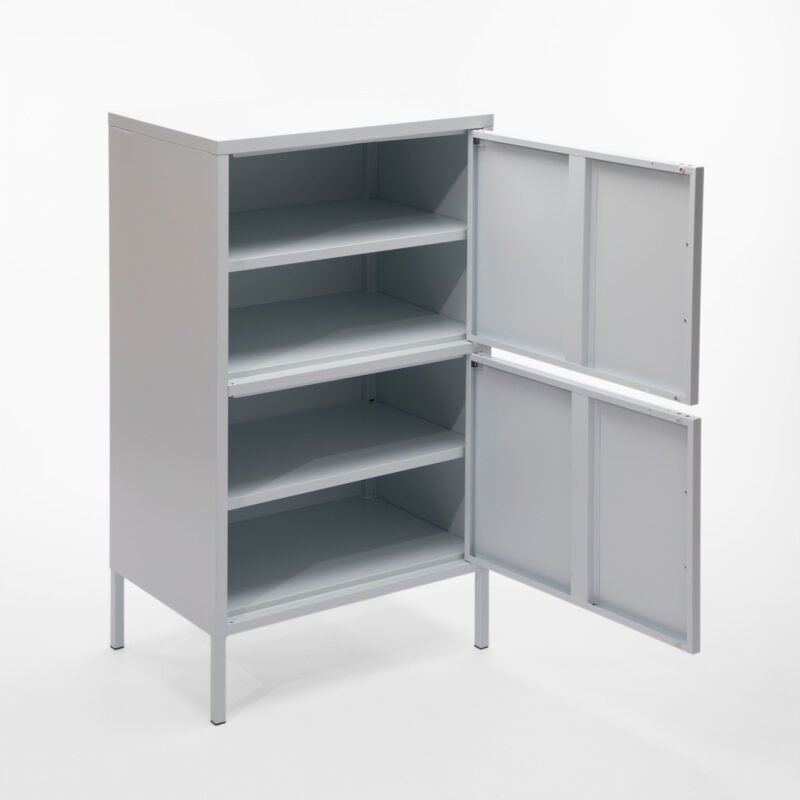 METAL TWO DOORS STORAGE CABINET - Image 2