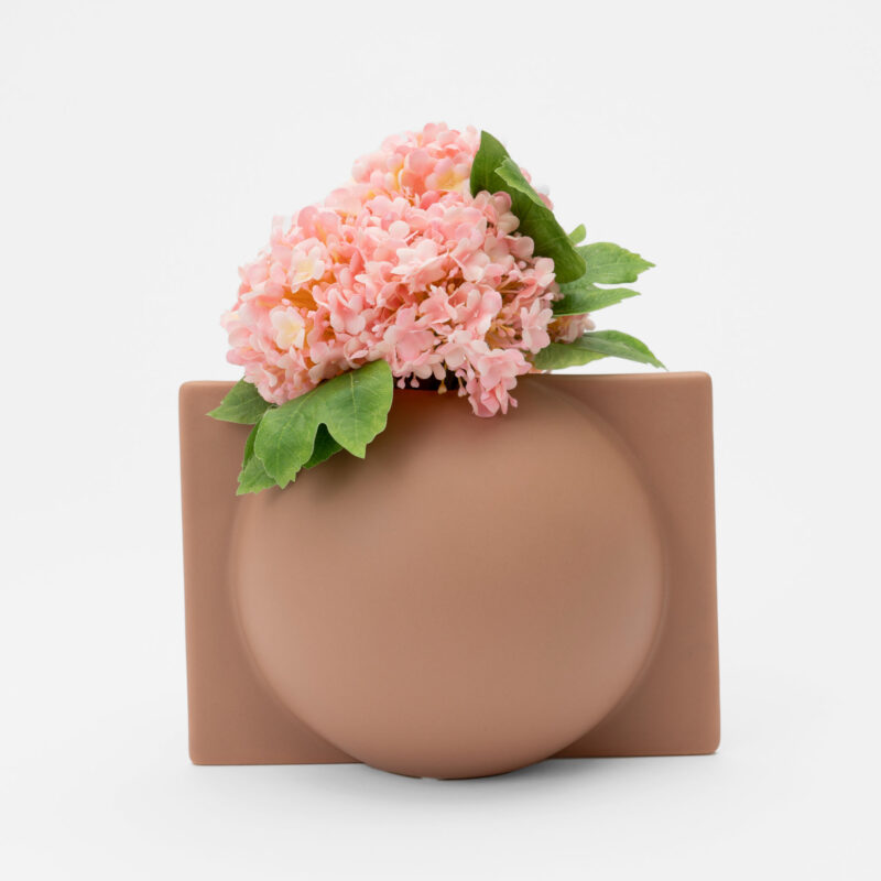 PINK CERAMIC DECORATIVE VASE - Image 2