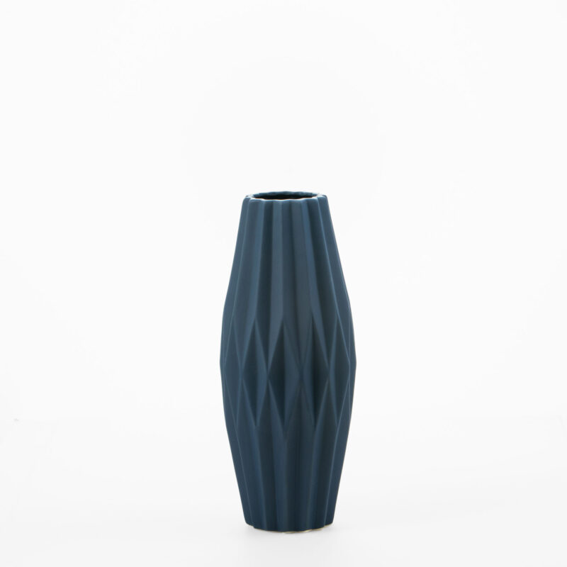 BLUE CERAMIC VASE