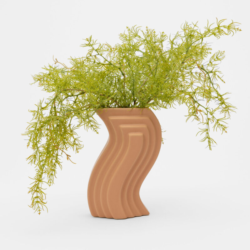 PINK CERAMIC DECORATIVE VASE - Image 2