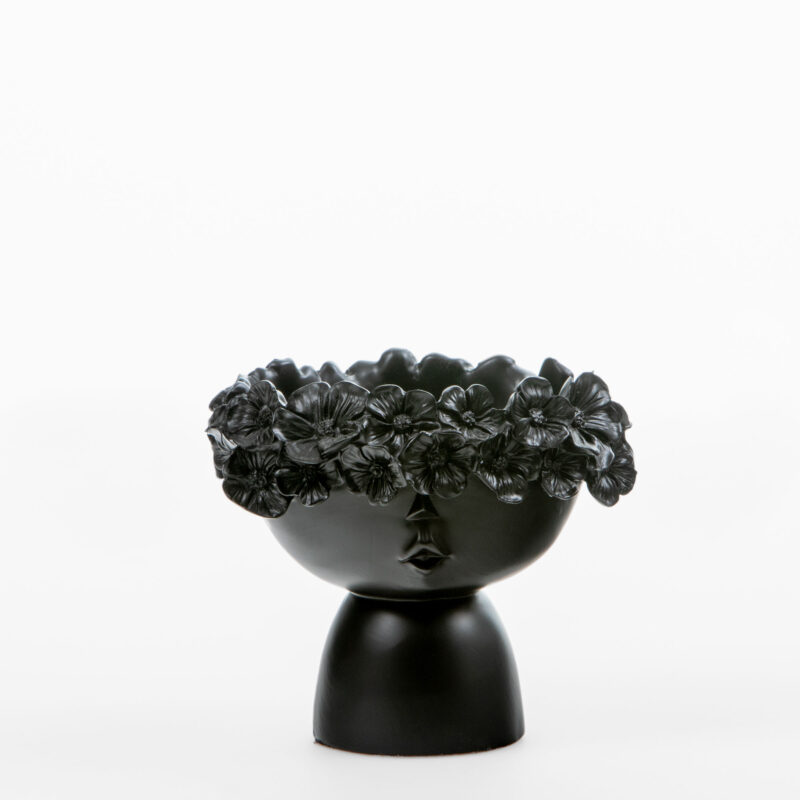 GIRL HEAD DECORATIVE VASE
