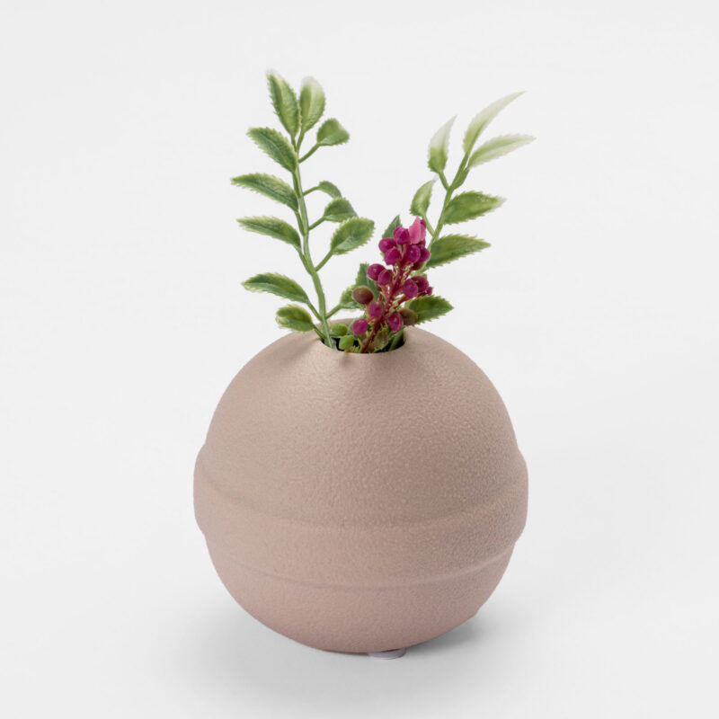 PINK  CERAMIC DECORATIVE VASE - Image 2