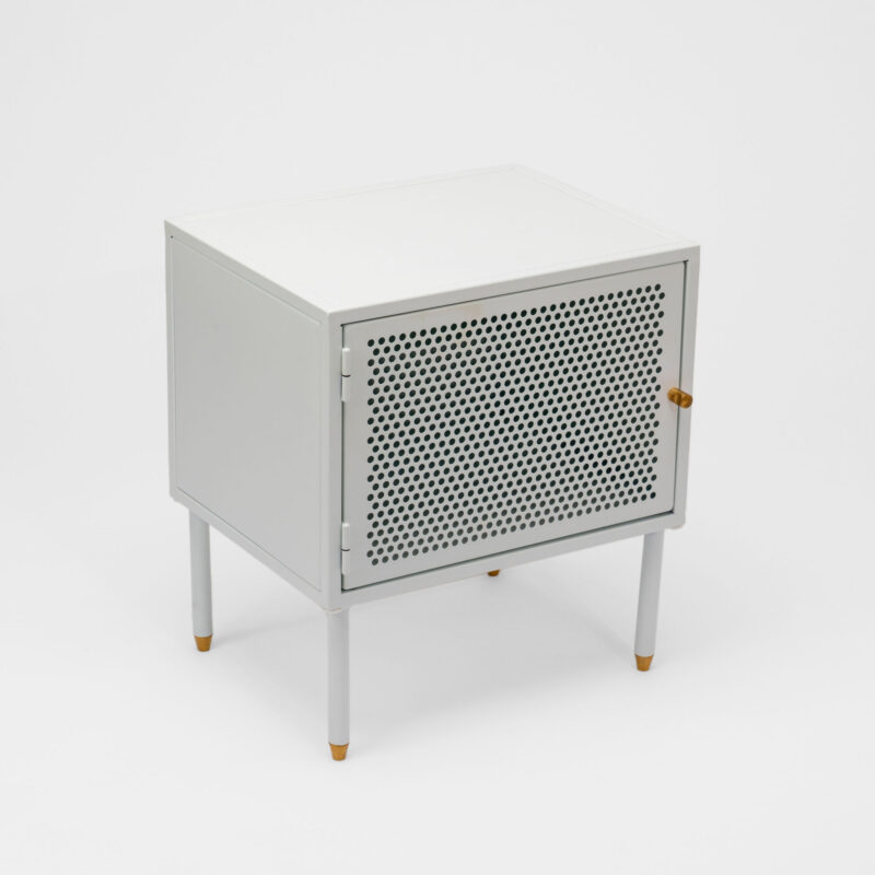 POWDER COATED STEEL NIGHTSTAND