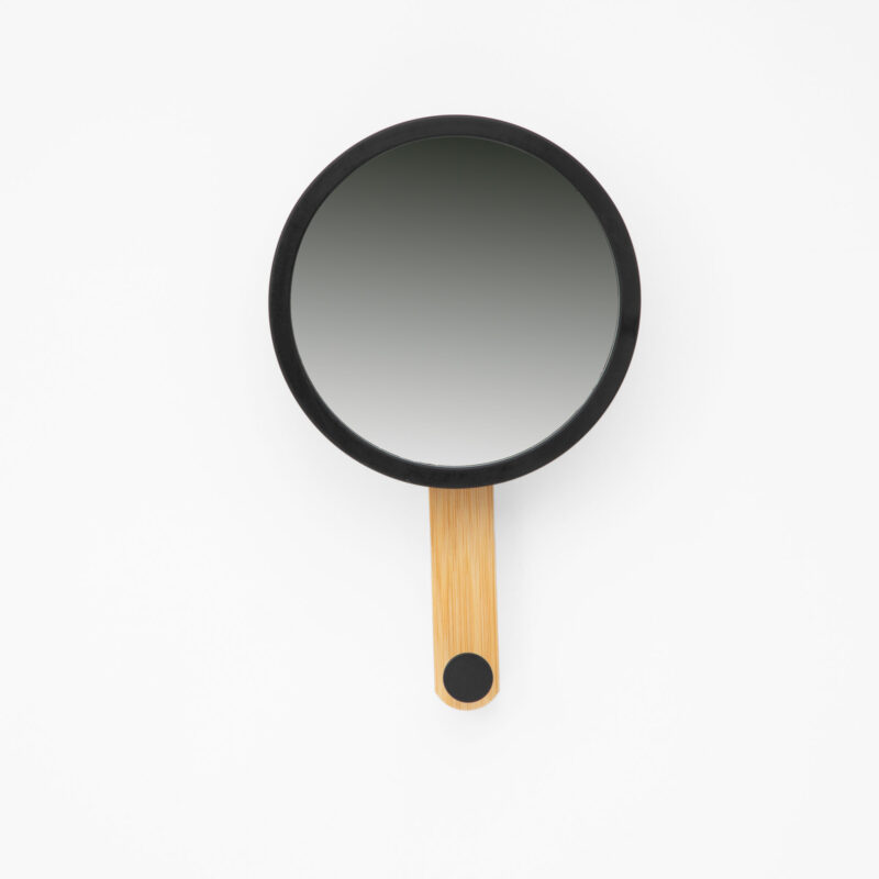 ROUND MIRROR WITH COAT HANGER HOOK