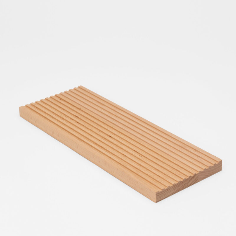 RECTANGULAR WOODEN WATER RIPPLE TRAY