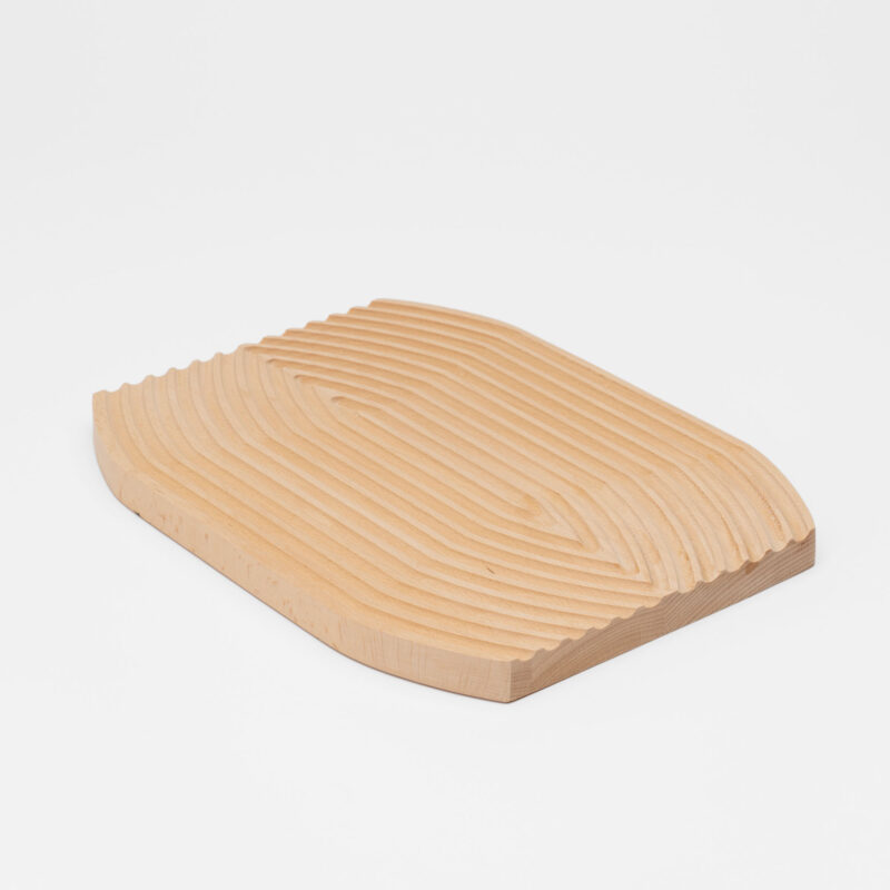 WOODEN WATER RIPPLE TRAY